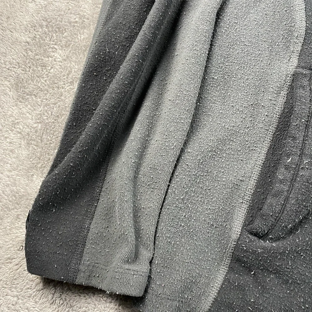 North Face Jacket Fleece Zip Coat Mens‎ Large Black
